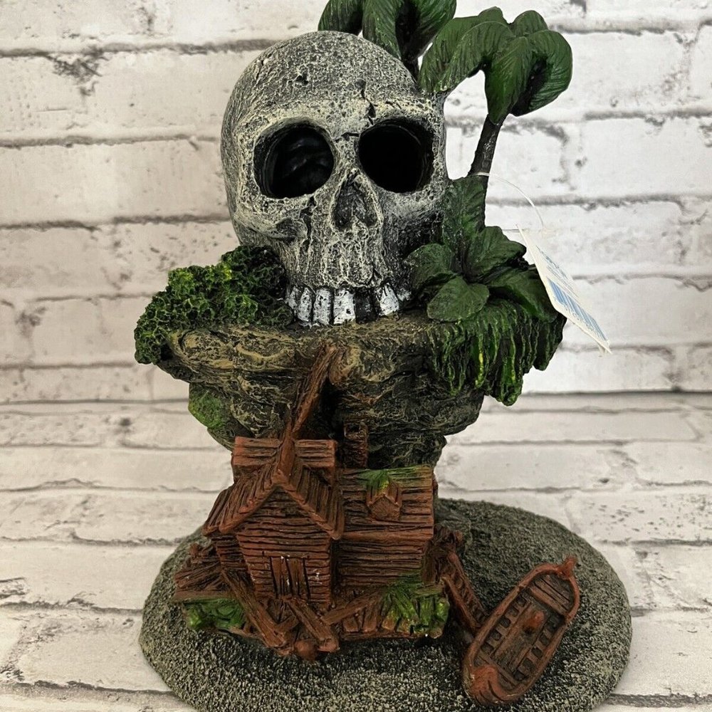 Top Fin Adventure Island Aquarium Decor NWT